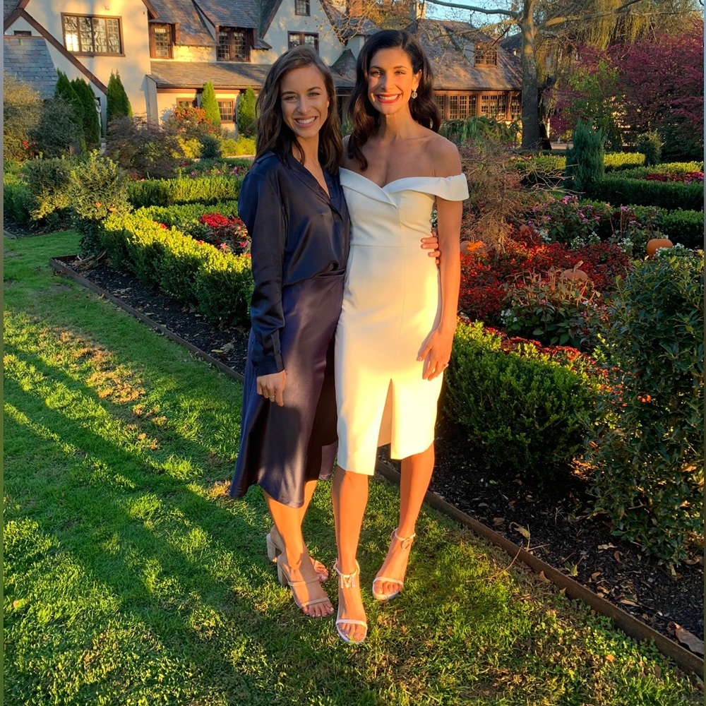 White dress size 0, worn once